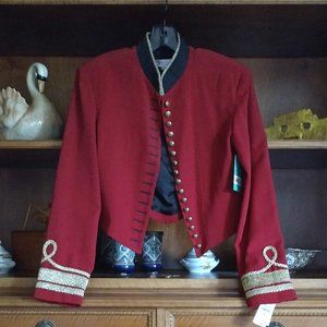 Vintage 1980s Karen Kane “Napoleon” Cropped Jacket